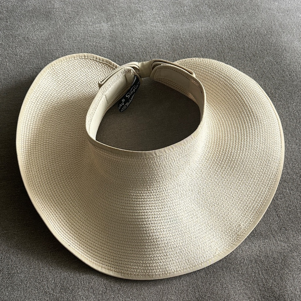 Chic Beige Sun Visor for Women